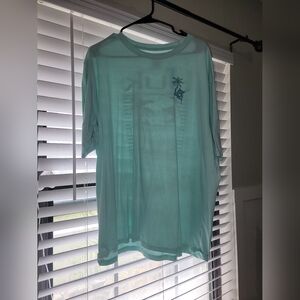 XXL Turquoise HUK Fishing T-Shirt